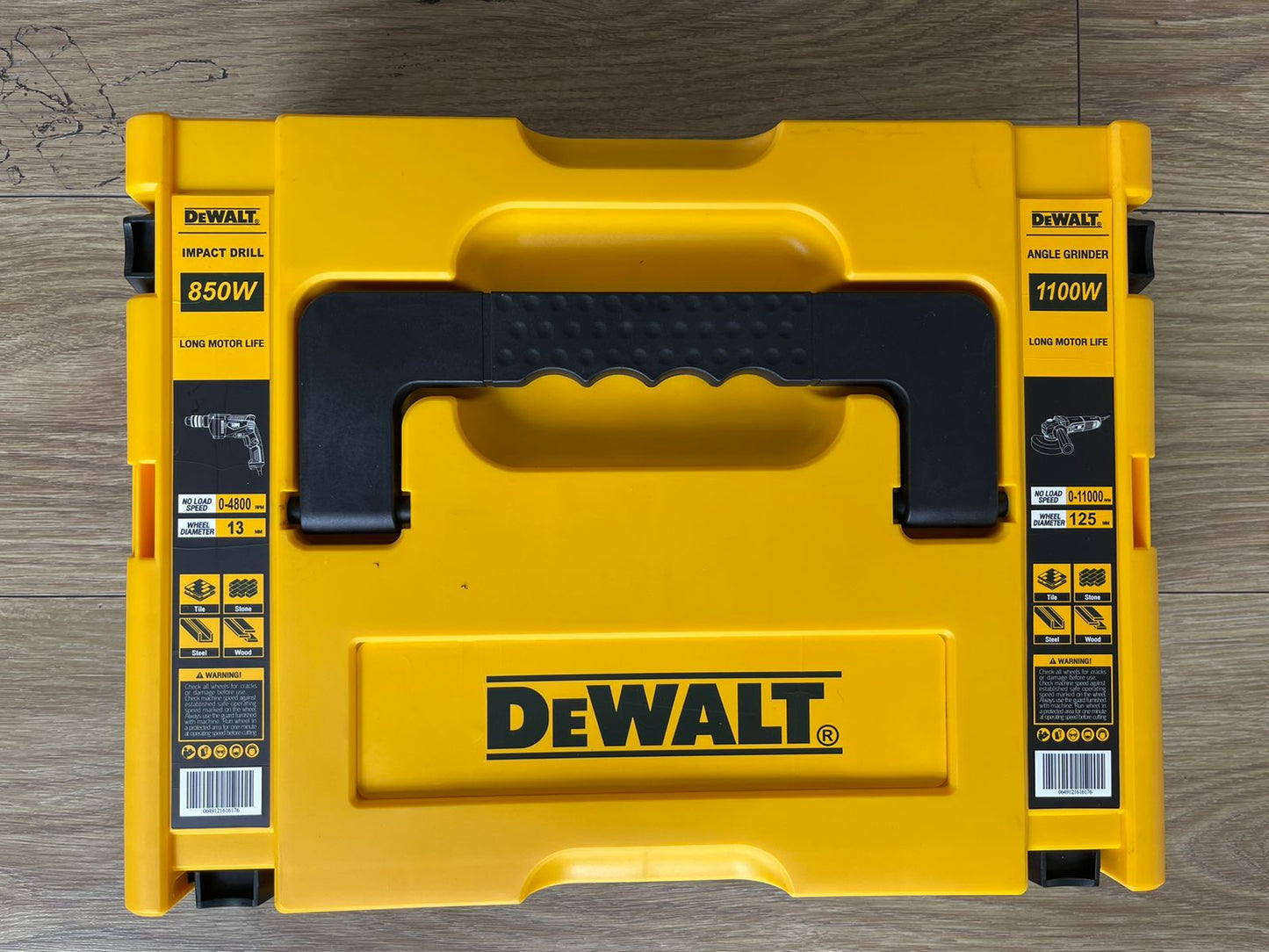 Combo Taladro percutor y Pulidora DeWALT + Maletín