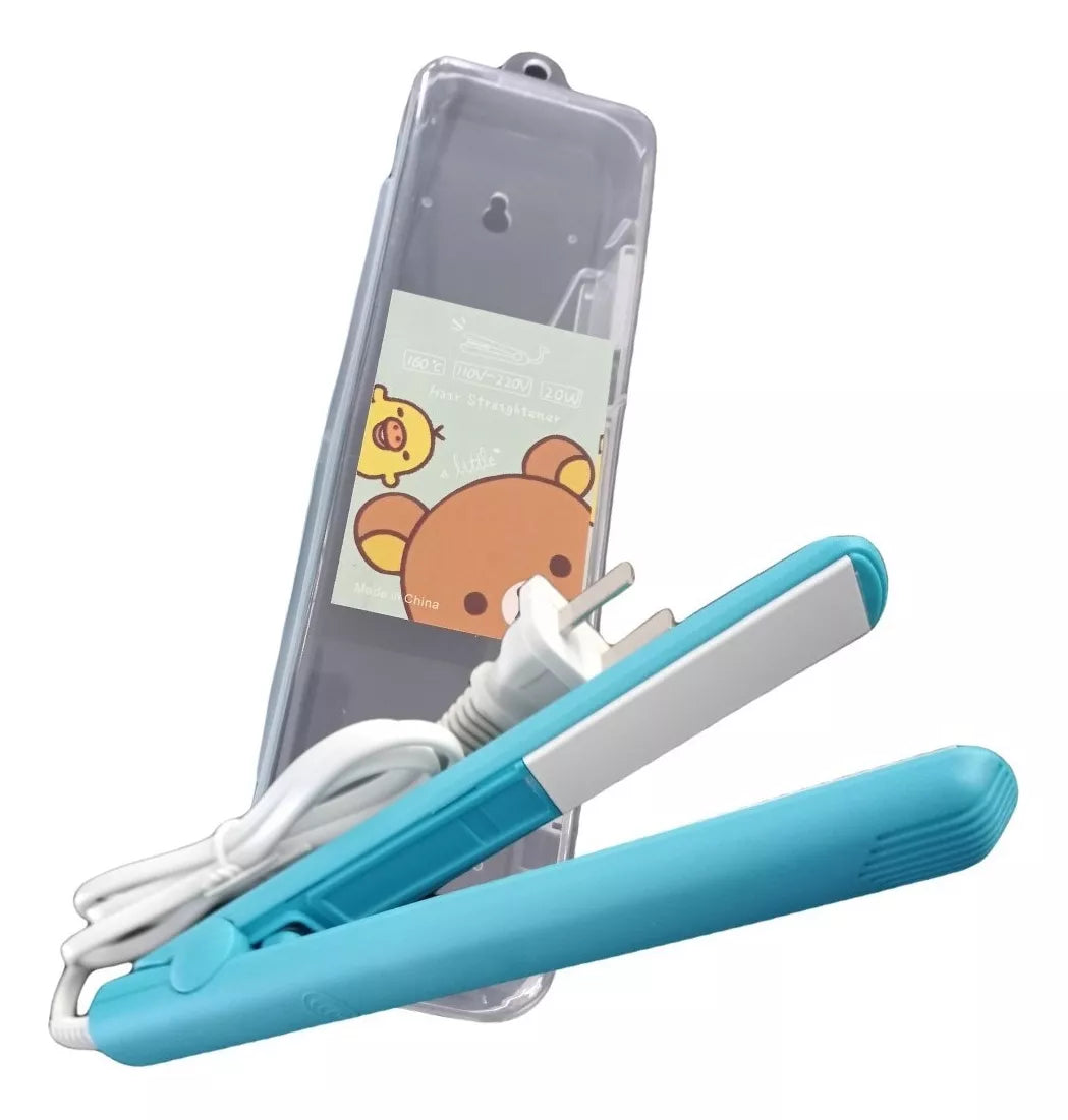 Mini Plancha para Cabello Viajera X2 Unidades