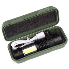 Linterna Tactica Led Recargable Usb 511  X2 UNIDADES