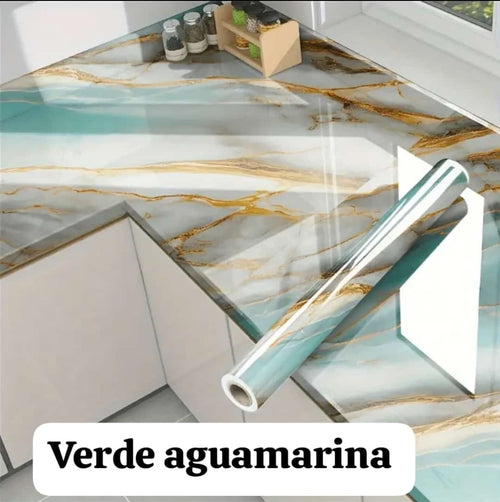 Papel Mármol adhesivo